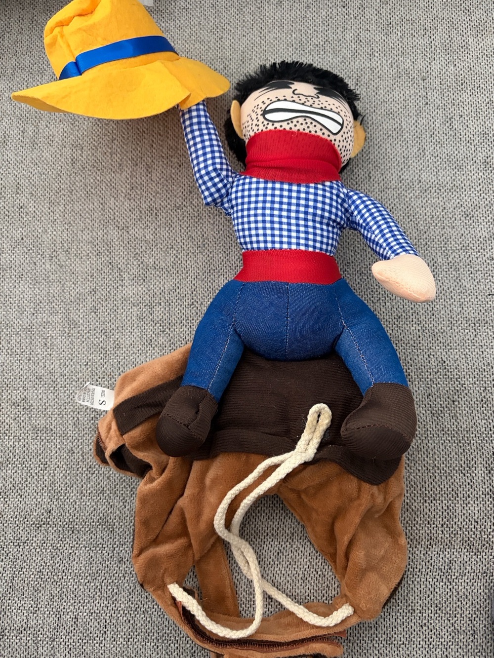NWOT Riding Cowboy Saddle Dog Halloween Costume - Picture 3 of 7